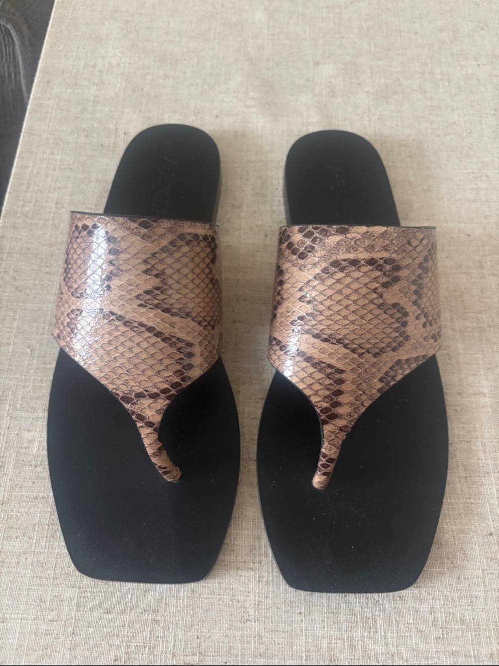 Brand new A Emery thong sandal